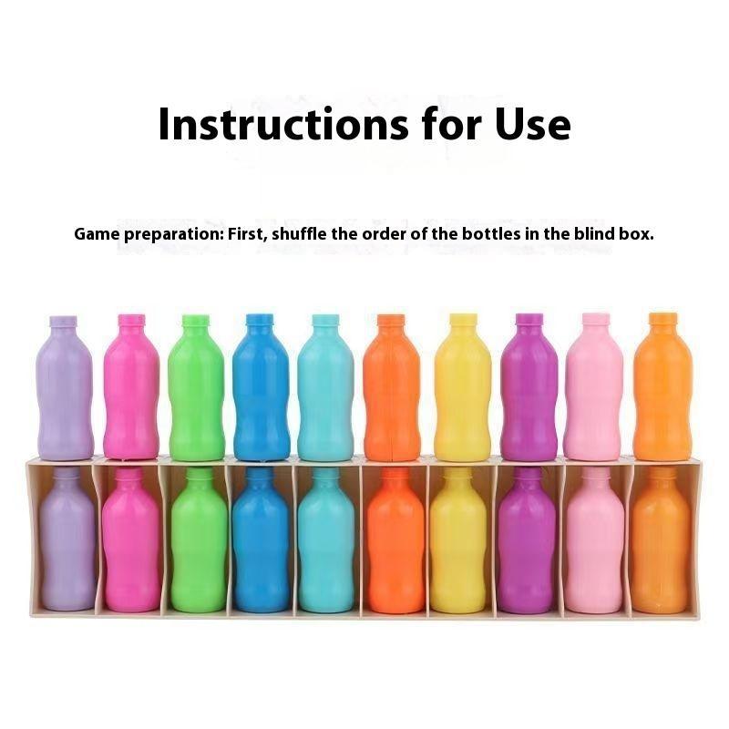1Pc Guessing Game for Kids: A game to train children's memory by guessing bottles. It's a tabletop game for developing logical thinking skills