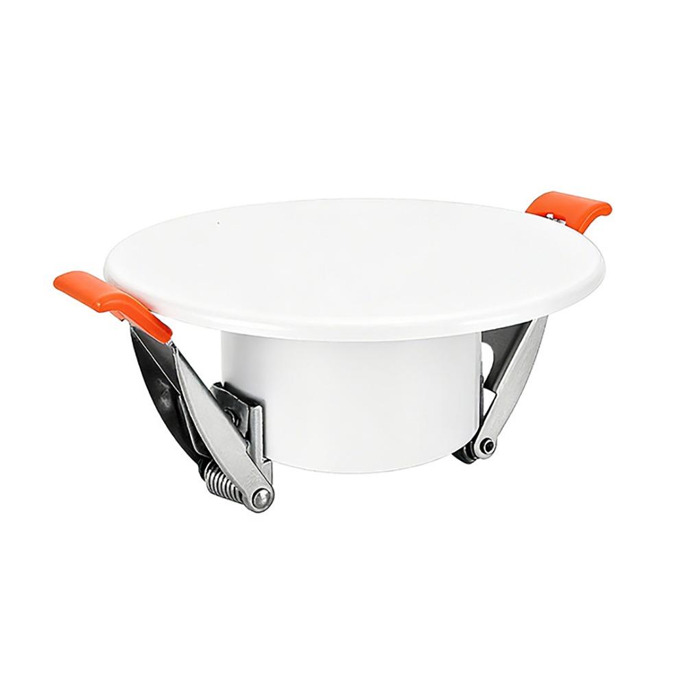 

New 50-85mm Air Conditioning Hole Cover White Round Hole Plug Plastic Hole Cover Plate Flat Aesthetic Finish Adaptable чорний