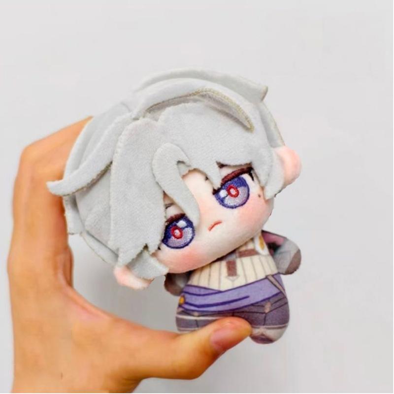 10Cm Lovely Cool Eyes Role Play Impact Illuga Cuddly Doll Backpack Keyring Tag Cartoon Gaming Character Soft Plush Doll Plaything Ornament