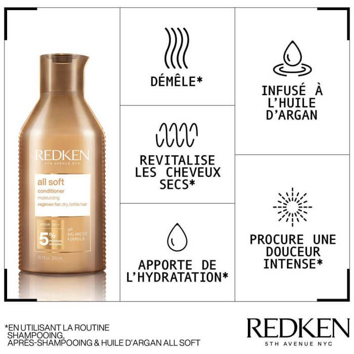 Conditioner All Soft Redken 500ml