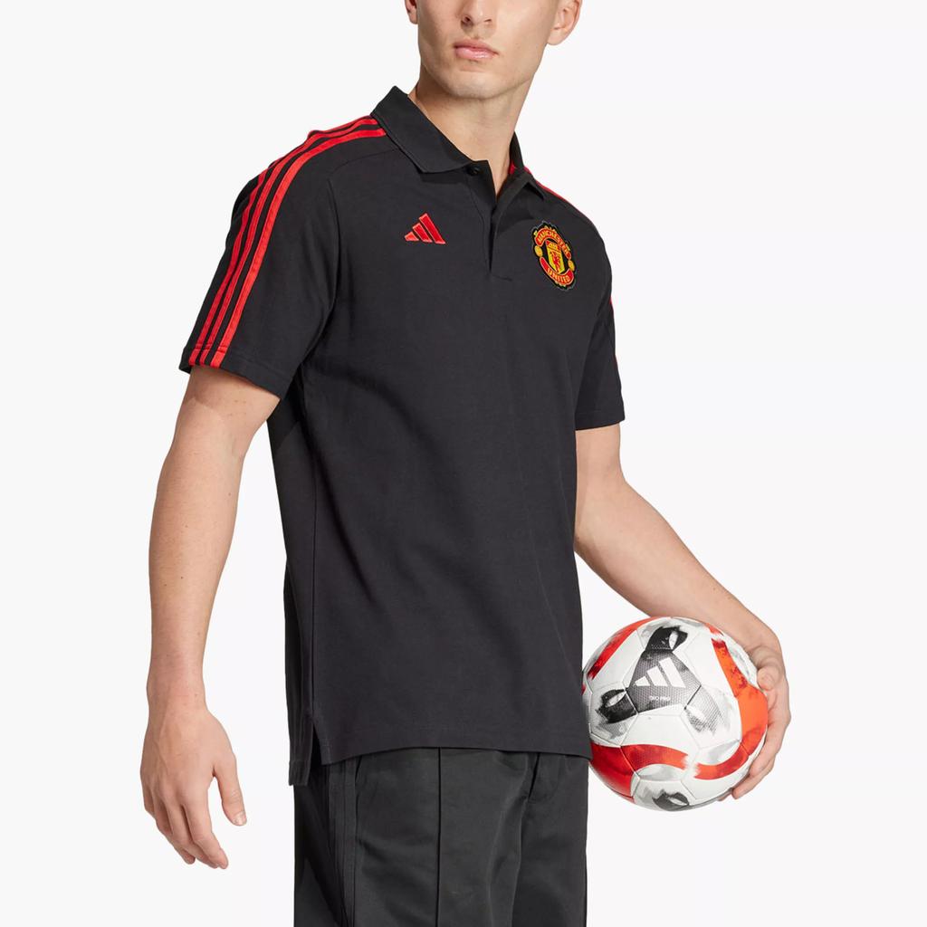 adidas Manchester United DNA Mode Bequem Weich Vielseitig Kurzarm Fußballtrikot Unisex Oberteile IT4165