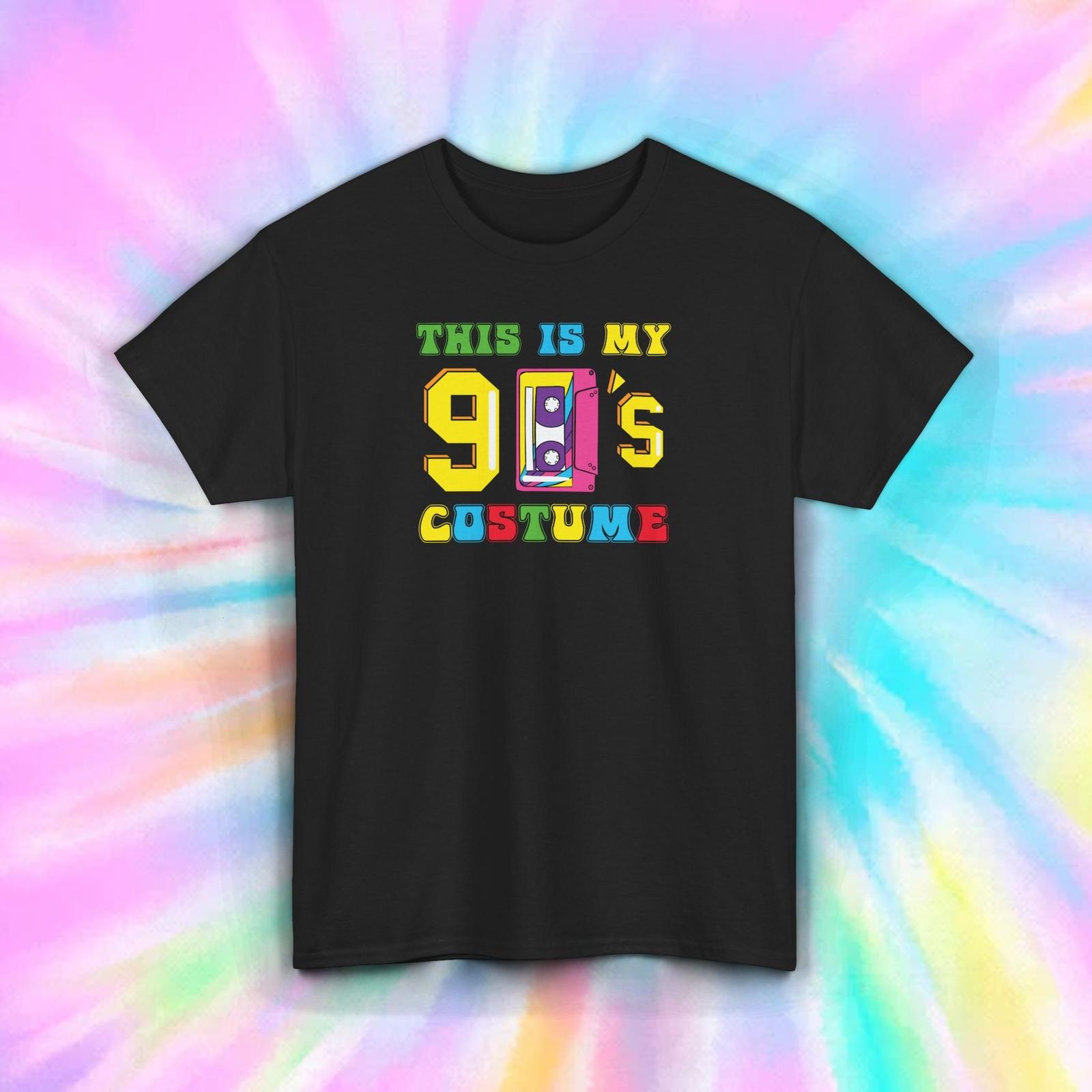 This Is My 90s Costume T-Shirt Retro VHS Nostalgia Funny Halloween S-5XL XXXXL
