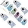 500pcs/Roll Halloween Ghost Stickers Roll Ghost Stickers Decorative Self-Adhesive Paper Decals For Halloween Party Favors