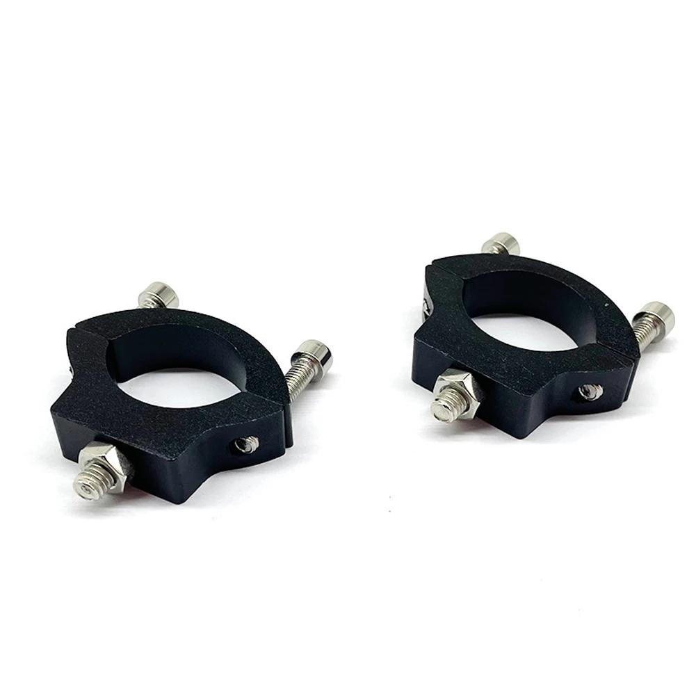 Bike Motorcycle Headlight Spotlight Mount Handlebar Fixed Clamp Bracket Clip Screw Aluminum Alloy Front Light Holder Universal