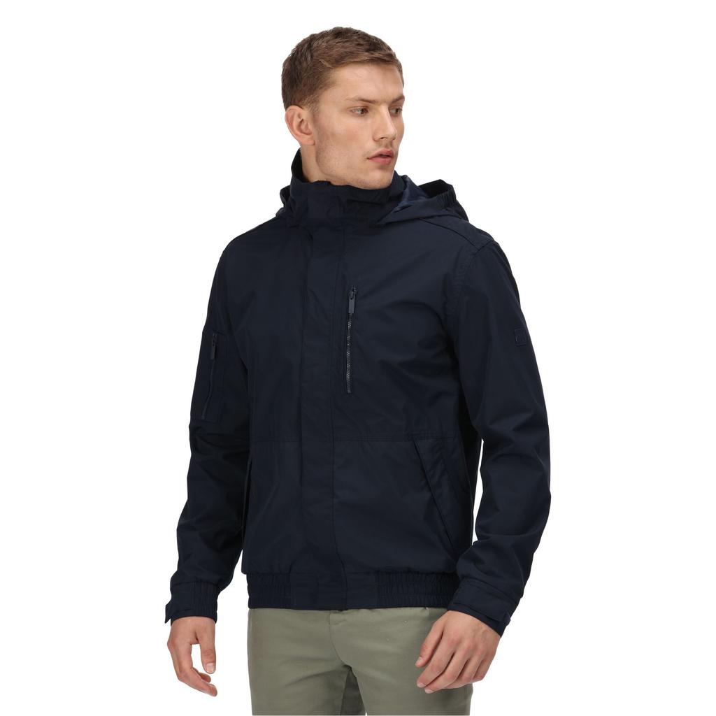 Regatta Mens Feelding Linear Waterproof Bomber Jacket