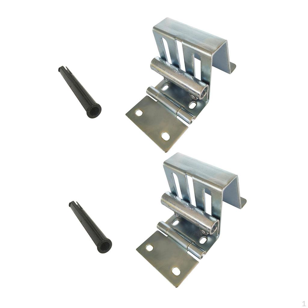 2 Garage Door Roller Brackets, Mounting Brackets for Electric Swing Gates, And Wear-resistant Parts