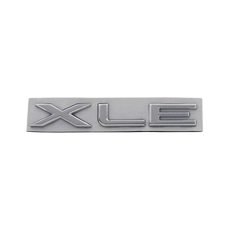 3D Premium XLE for car Tailgate Fender trunk Rear Bonnet Decal Emblem Badge Sticker Accessories