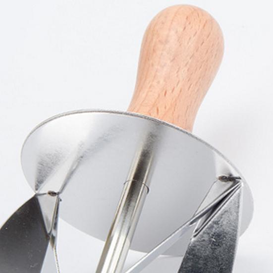 Taglierina a Rullo in Acciaio Inossidabile per Fare Croissant e Pane, Coltello per Pasta, Strumento per la Cottura