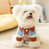 Autumn and Winter Puppy Dog Clothes Thickened Warm Sweater Teddy Bear Small Dog Cat Pet Clothes