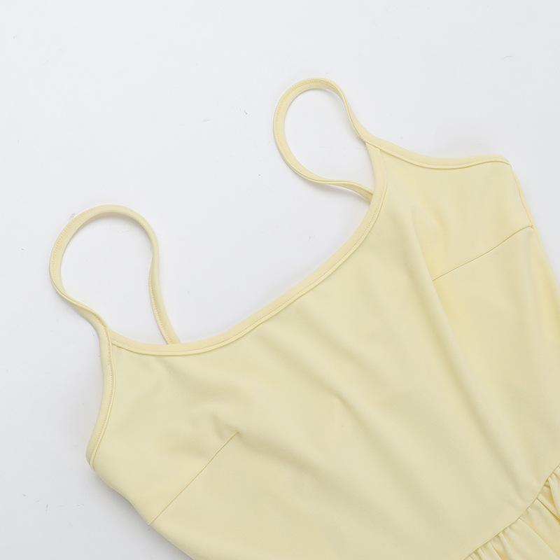 Autumn Dress Fresh Air Temperament Casual Slim-fit Halter Halter A Swing Dress Women