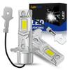 H3 LED Bulb, H3 Headlight Bulb, Compatible with Car Inspections, H3 LED, Equipped with