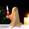 1pc Funny Scary Halloween Ghost Figurine Resin Horror Halloween Party Home Decorations Cute Outdoor Garden Decoration
