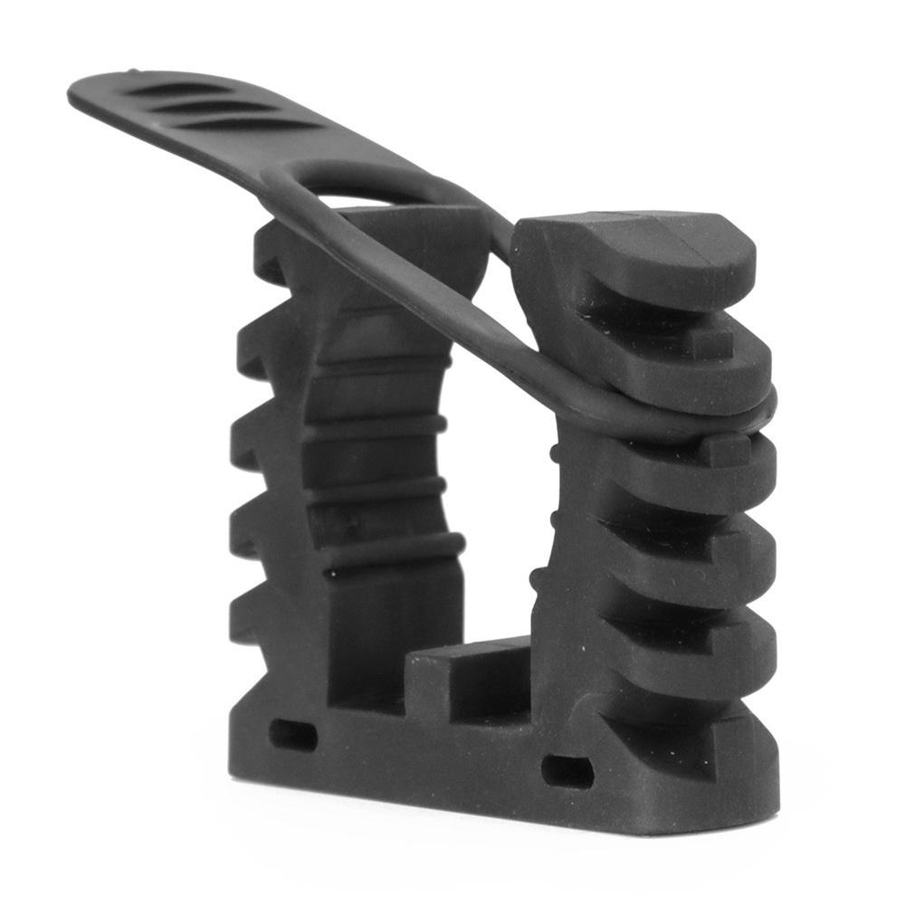 Rubber Clamp for Securing Shovels Axes and Paddles on For Off Road Vehicles Fits For TPU TPE Tubular Tools 5/8 to 2 1/4 Inches