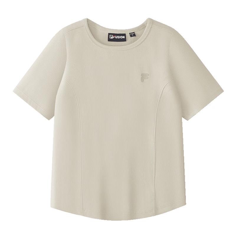 FILA FUSION Women s Slim-Fit Knit Short Sleeve T-Shirt