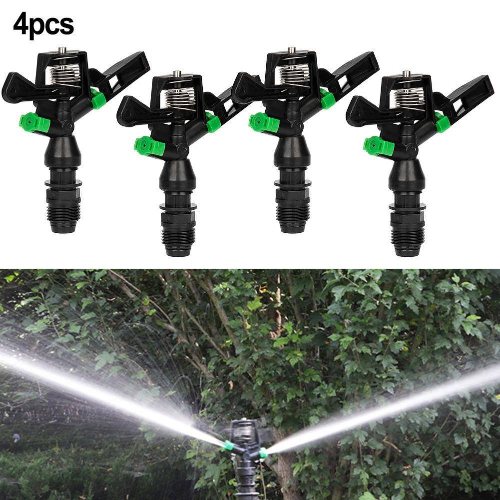 1/2 Zoll Sprinkler 360° 4 Stück Schlagrasenbewässerung