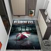 Resident Evil: Regenschirm Horror Teppich Design für Studentenwohnheim Küche Spielzimmer Balkon Rutschfester Teppich Büros Dekorieren Geschenk für Festivals