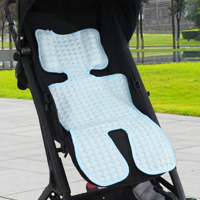 Stroller Cooling Pad Baby Stroller Cooling Seat Pads Kids Pram Comfortable Soft Pad Baby Sleep Cushions Ice Silk Seat Mattress