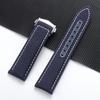 Cinturino per Orologio in Tela e Nylon da 20mm 22mm per Omega Seamaster 300 Cinturino per Speedmaster AT150 Fibbia Pieghevole Braccialetto Sportivo da Uomo