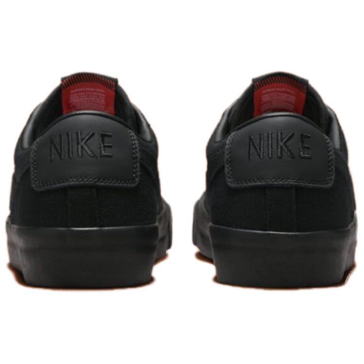 Nike Zoom Blazer Low Pro GT ISO SB Triple Black Unisex Sneaker Anthrazit Sicherheitsorange DR9099-001