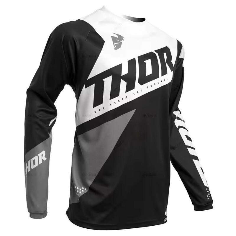 Mens Long Sleeve Cycling Jersey Mountain Bike MTB Outdoor Downhill Riding Apparel Breathable Sport Wear