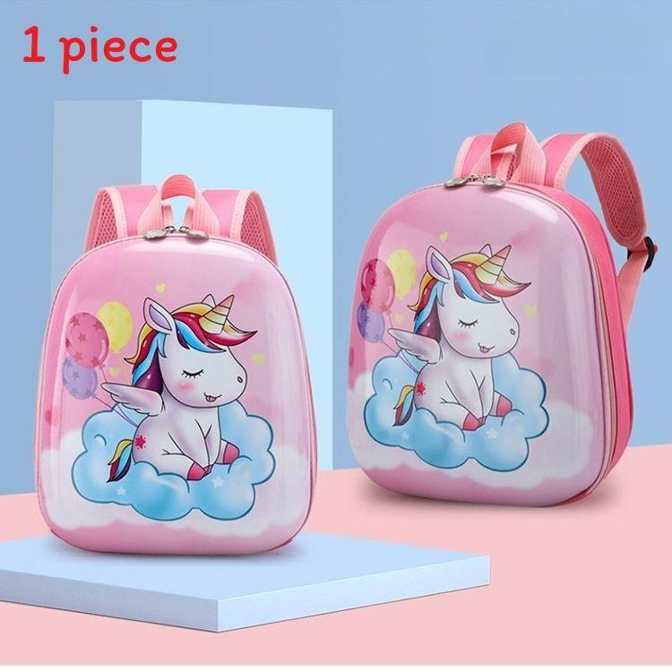 Cat Marshal Chase Dinosaur Unicorn Cartoon Printed Backpack Children