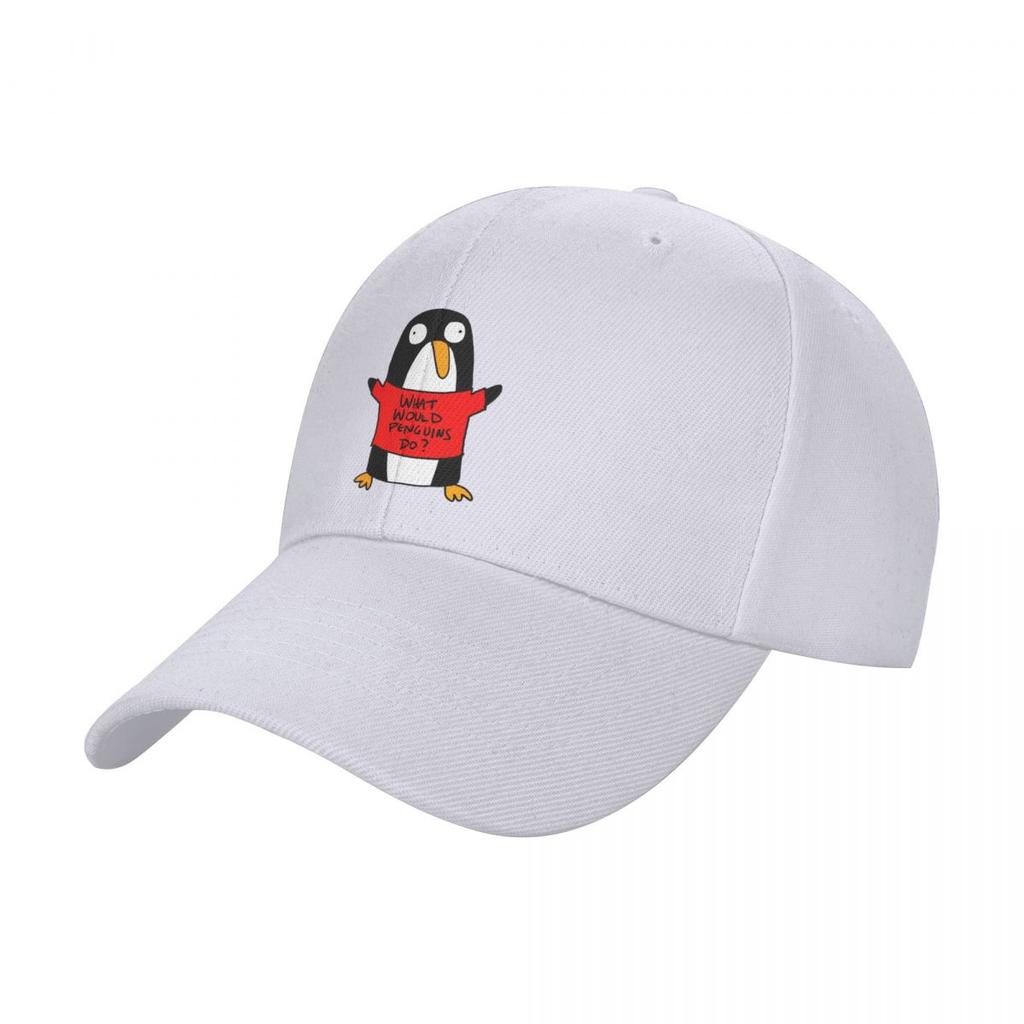 What Would Penguins Do? Baseball Cap Sun Hat For Children Trucker Cap For Men Women's
