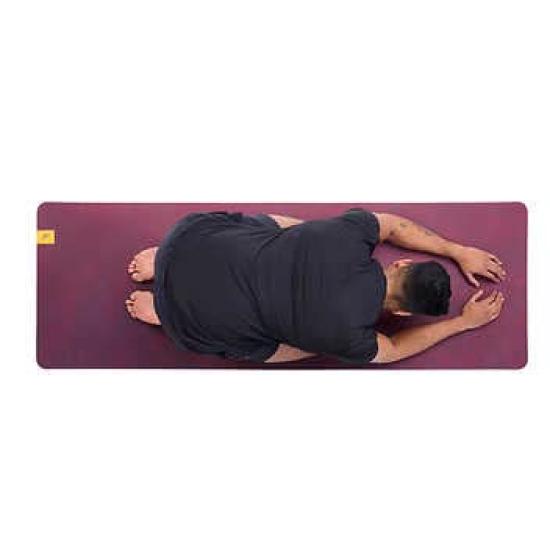 2 In 1 Prima Yoga Mat with Resistance Band LOLï Thistle/Yellow (1638127)