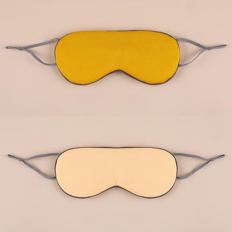 Sleep Shading Eye Mask, Lunch Break, Sleeping Eye Mask, Breathable, Seamless, Warm and Cool, Double-sided Ice Silk Eye Mask