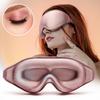 3D Sovemaske Naturlig Sovende Øyemaske Komfort Tredimensjonal Design Memoryskum Ansiktsmaske Øyeskygge Natt Pustende