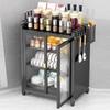 3-Tier Countertop Dish Drying Rack with Dustproof Cover