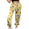 Women's Casual Fashion Print Casual Drawstring Elasticated Waist Drawstring Pants