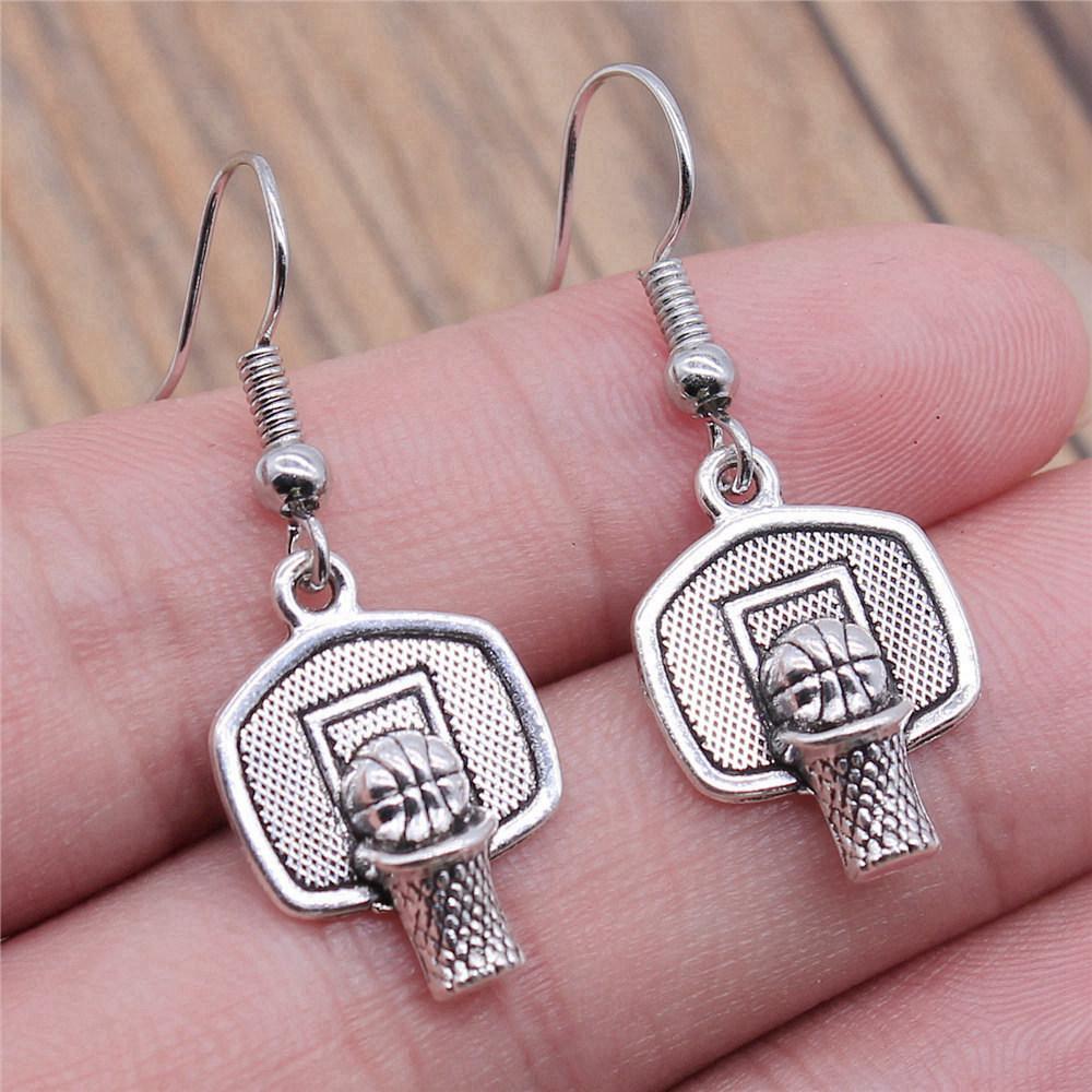 Drop & Dangle Earring Study Sports Minimalist Jewelry ComponentsEarring Size 18x19mm QE029