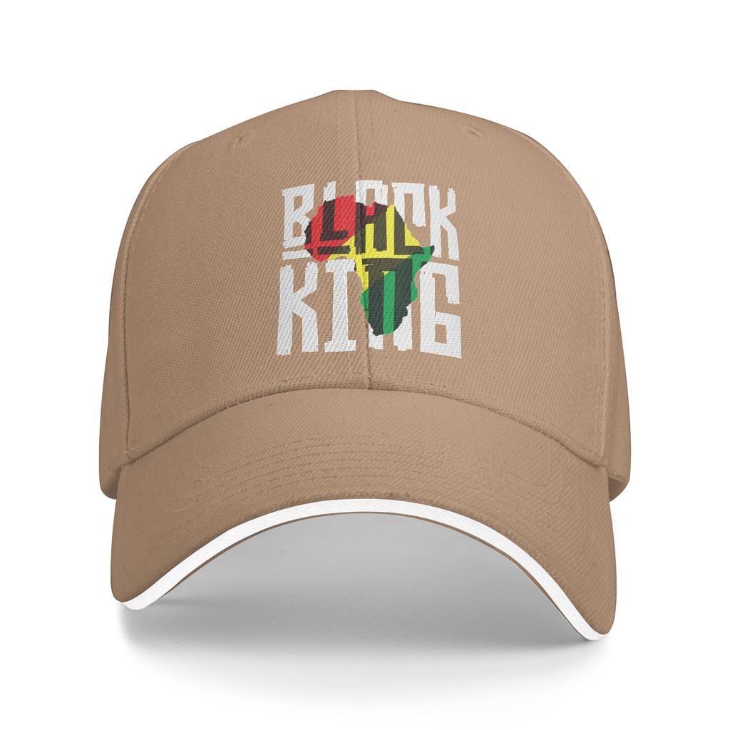 Black King History Month Africa Tribal Baseball Cap Classic UnisexTeens Trucker Hat Hot Sale Design Kpop Rock Baseball Caps