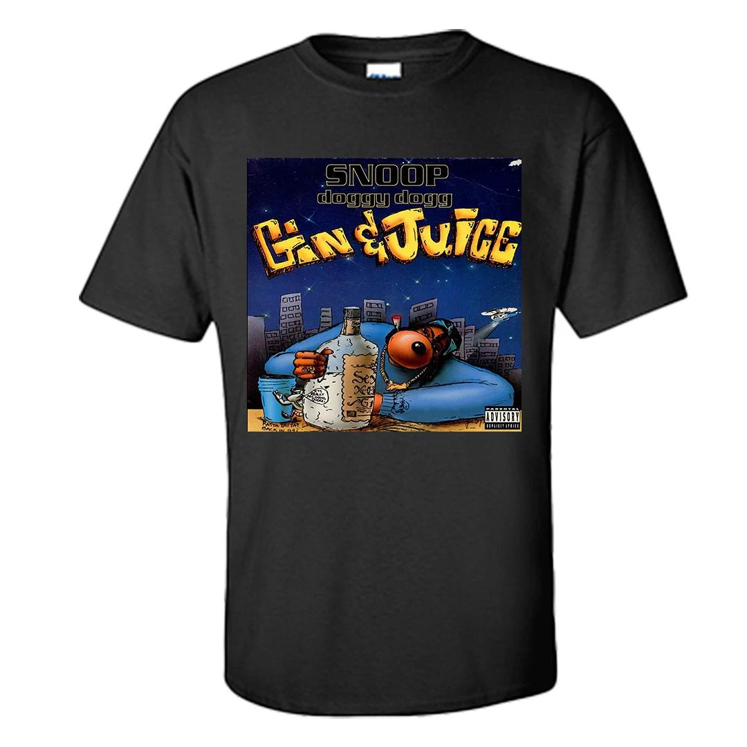 Snoop Dogg T-Shirt Snoop Dogg Gin & Juice Album Cover Shirt S-XXXL M