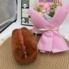 Macaron Color Plush Cosmetic Bag, Sweet & Spacious Storage Solution