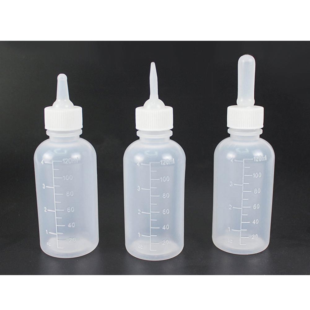 50ml 120ml Pet Silicone Feeding Bottle Dog Cat Pacifier Feeder Newborn Puppy Kitten Water Milk Feeder