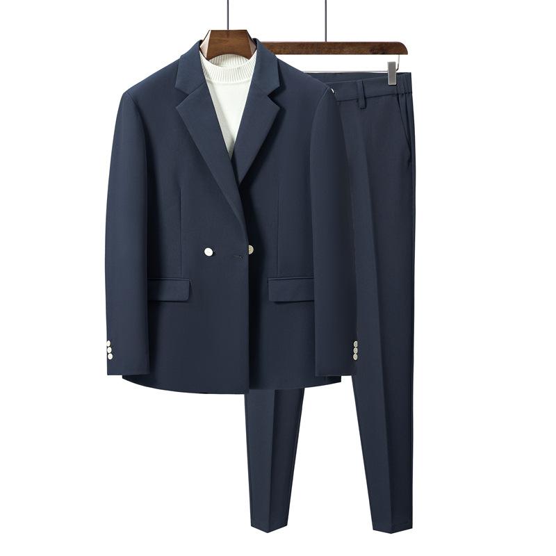Abito da uomo Mini abito Design Sense Abito casual Set due pezzi