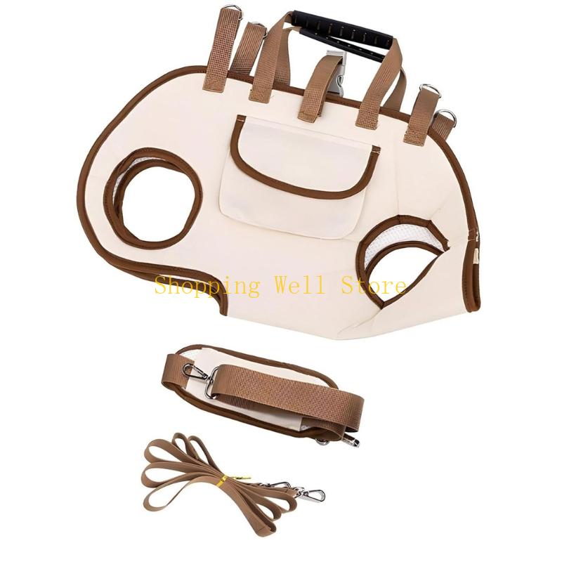 KX4B Cats Carriers Grooming Bag Handbag Breathable Bag Handbag Soft Legs-Out