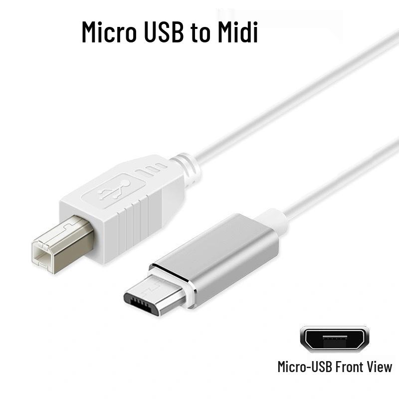 Cross-Border OTG Type-C Android Phone to Smart Piano APP Data Cable Printer Connector Android 5P