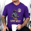 Halloween T Shirt, Werewolf Shirt, Lone Wolf Tee, Halloween Party T, Alternative Clothing, Present for Dad, Gift for Son, College Wear