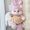 Wear Dress Rabbit Bear Plush Wolf Husky Stuffed Animal Doll  Valentine's Day Gift
