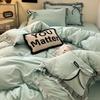 Cross-border E-commerce Exclusive Embroidered Patchwork Bed Set - Bowknot Lace Series