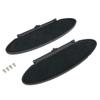 SXR-2 Pcs Car Sun Visor Interior Makeup Mirror Cover 99670142102 For Porsche 911 996 997 Boxster 986 Cayman 987 Replacement