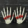 Scary Fake Skeleton Hands Realistic Spirit Claw Halloween Skeleton Hands  Halloween Themed Party