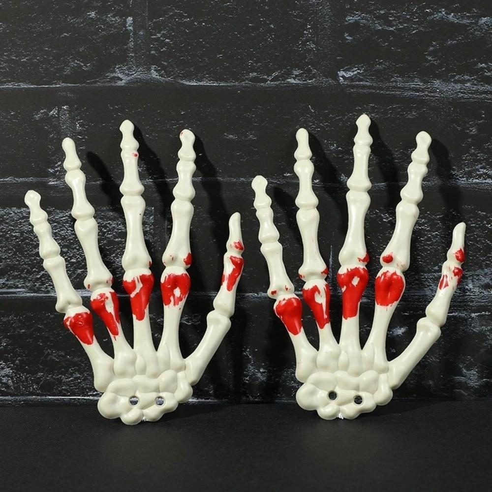 Scary Fake Skeleton Hands Realistic Spirit Claw Halloween Skeleton Hands  Halloween Themed Party