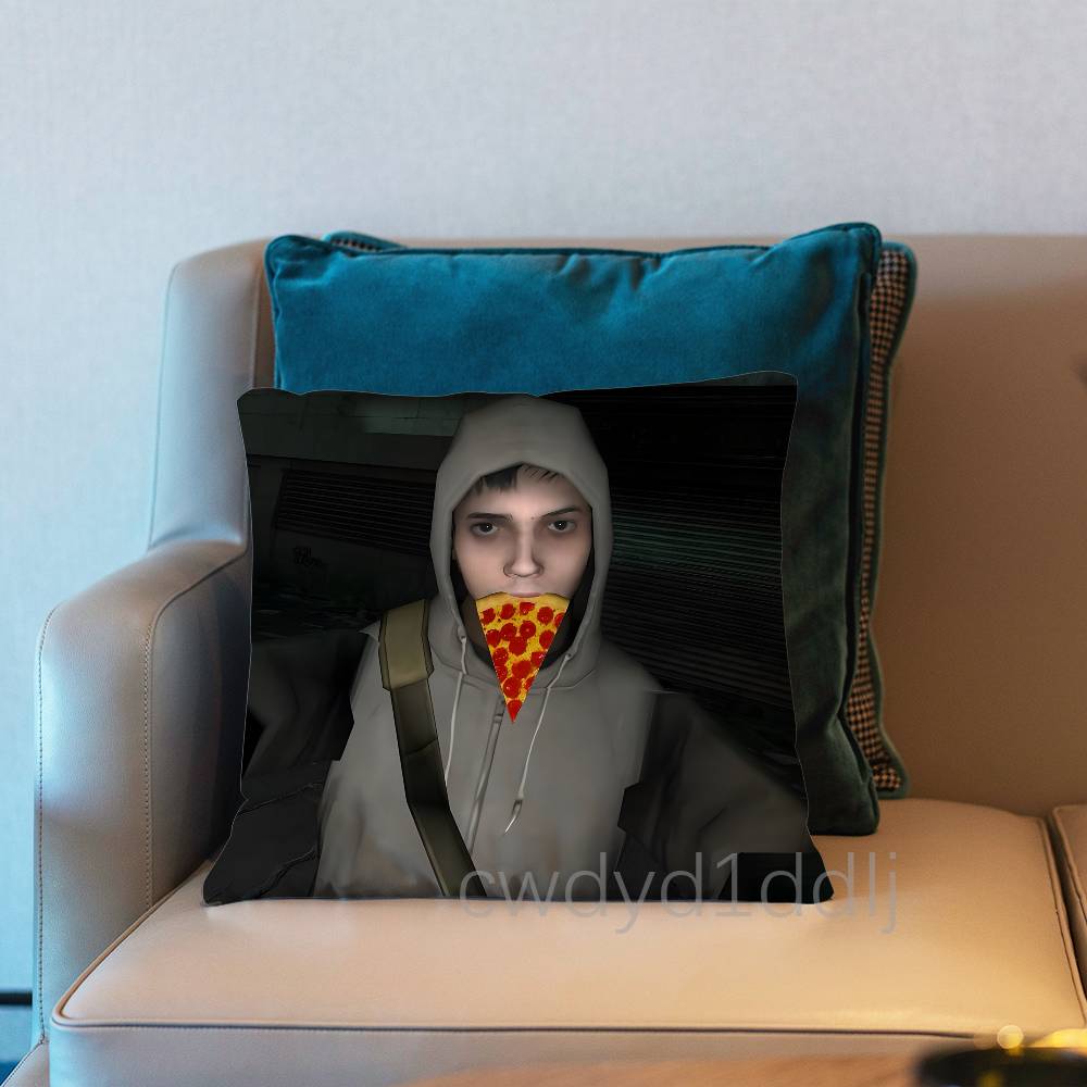 CCry Of Fear Simon Pillow Case Cover Square Sofa With For Pattern Comfortable Cushion Suitable Of Room