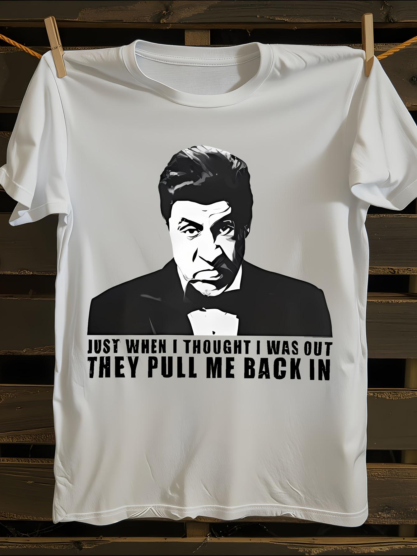 Sopranos TV Show Iconic Quote T-shirt XXL