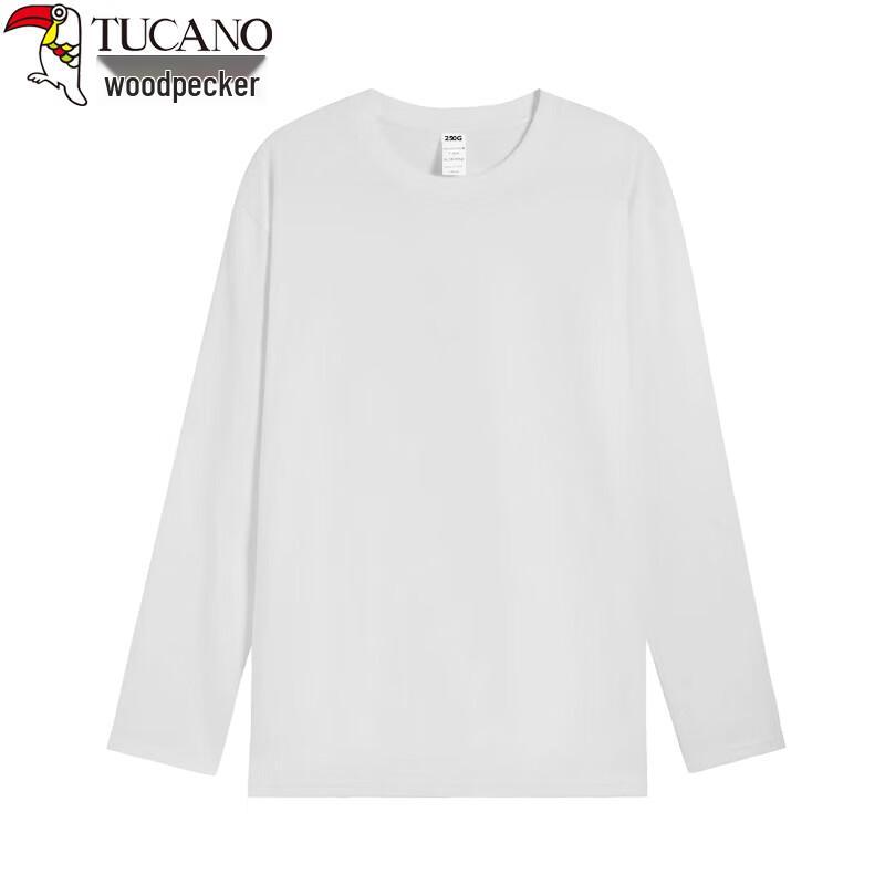 T-shirt à manches longues 100% coton pour femme Pic-vert
