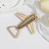 Portable Aircraft Wine Bottle Opener Plane Shaped Bottle Lid Remover for Parties and Gatherings Wedding Return Gift