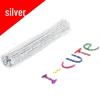 Ten-Color Glitter Chenille Stems: DIY Christmas Crafts and Children's Handicrafts